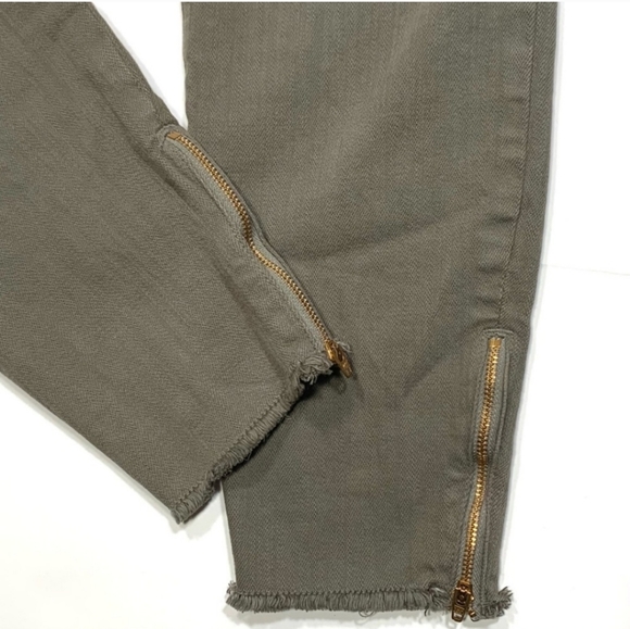 PISTOLA | Raw Hem Mid-Rise Skinny Jeans - Picture 4 of 6